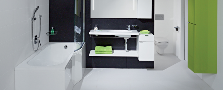 A tigo fürdőszoba panelházi megoldásainak mintái