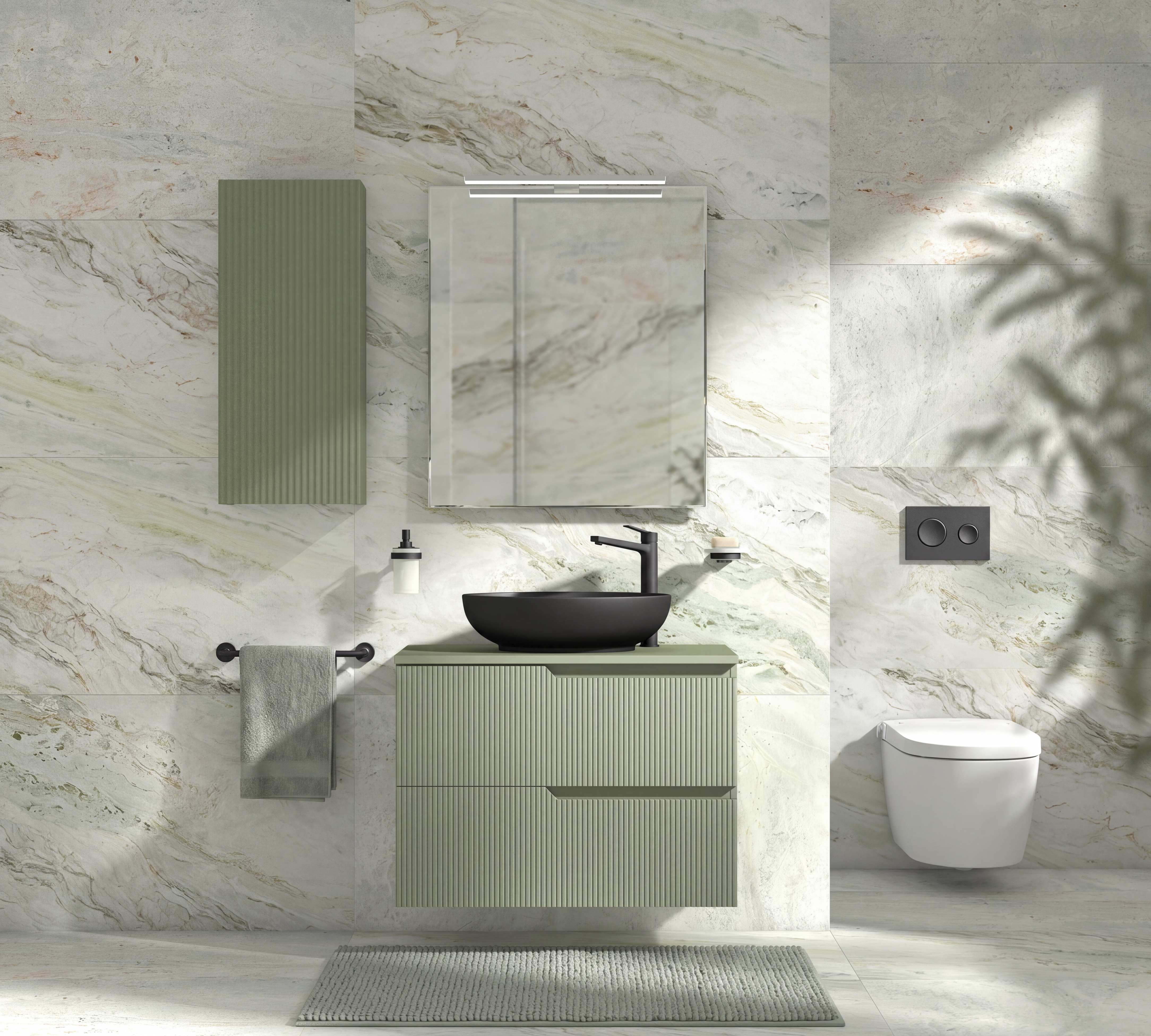 Cubito Style WC és bidé kollekciók Jika