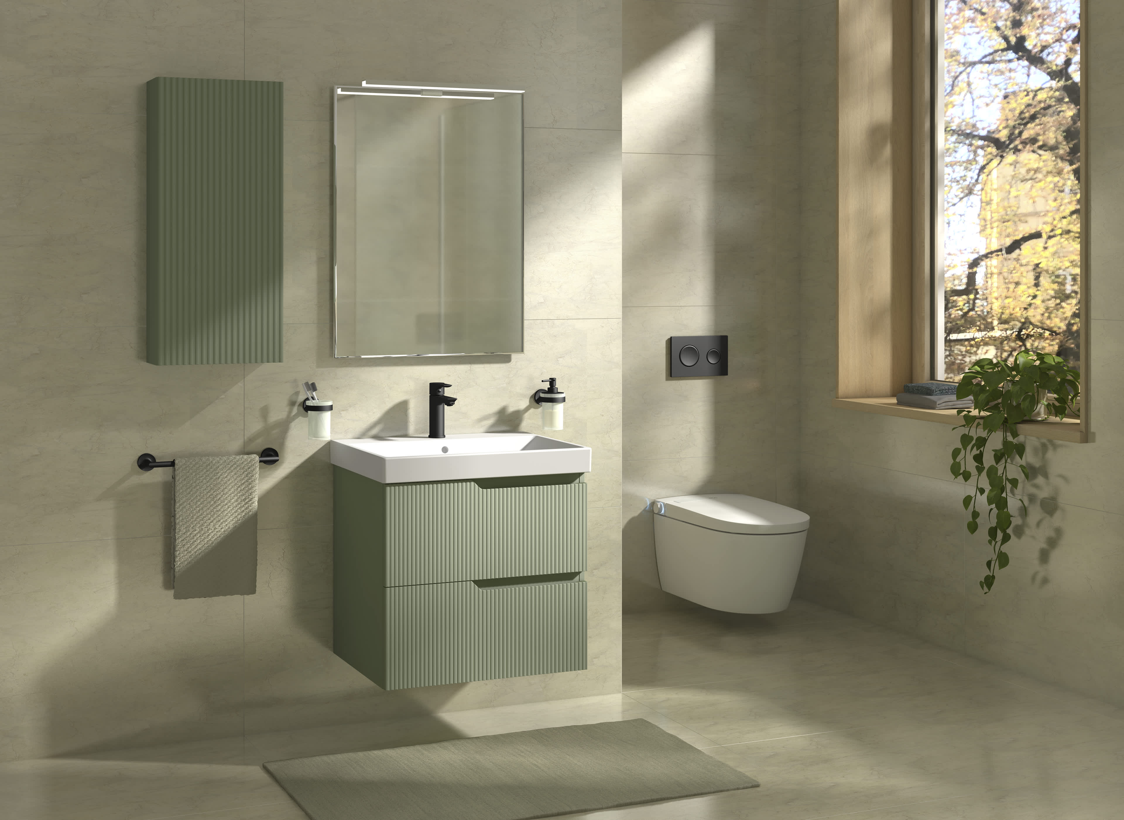 Cubito Style WC és bidé kollekciók Jika