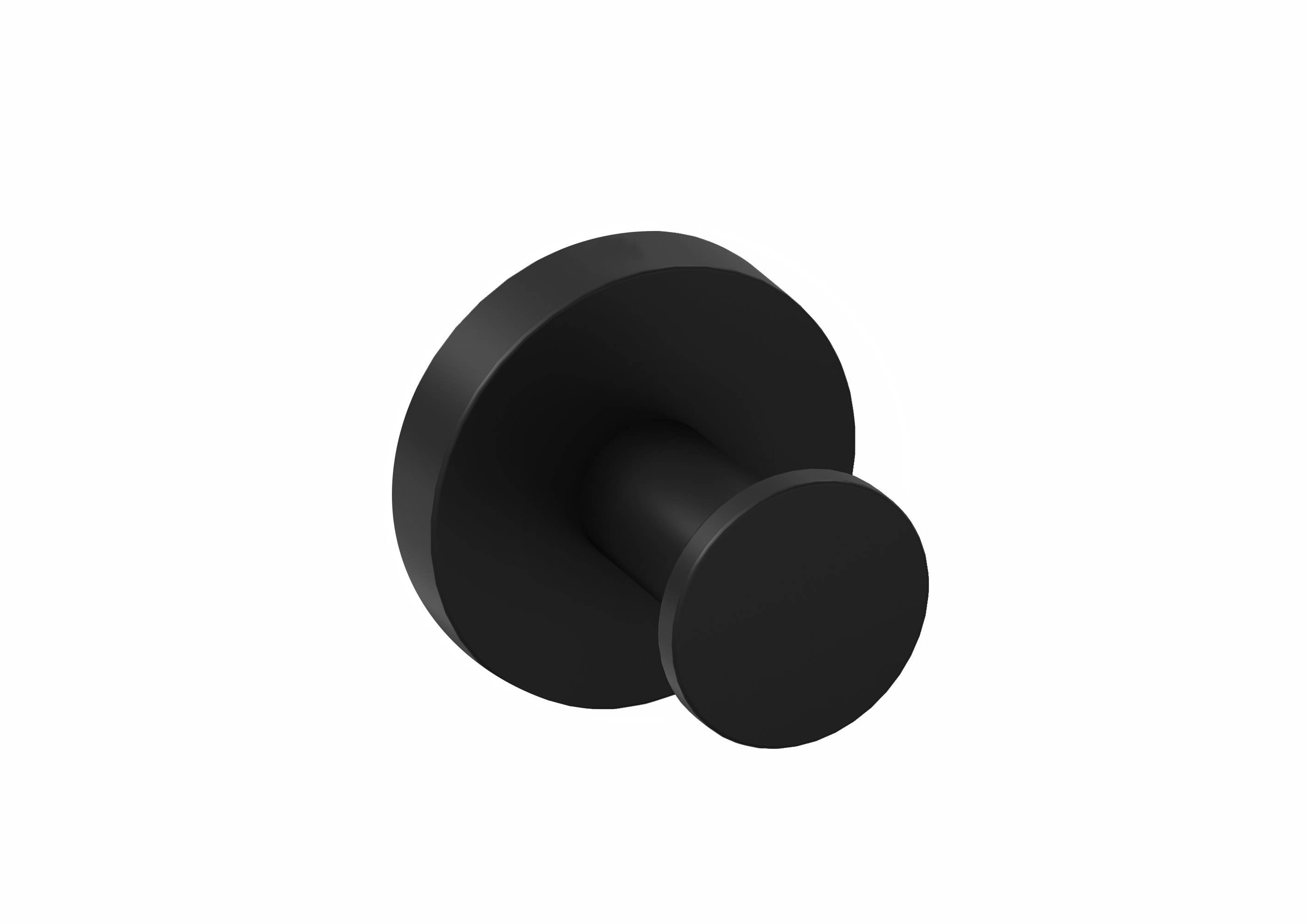 Törölköző akasztó Fekete matt Mio Style H3812F37160001 Jika