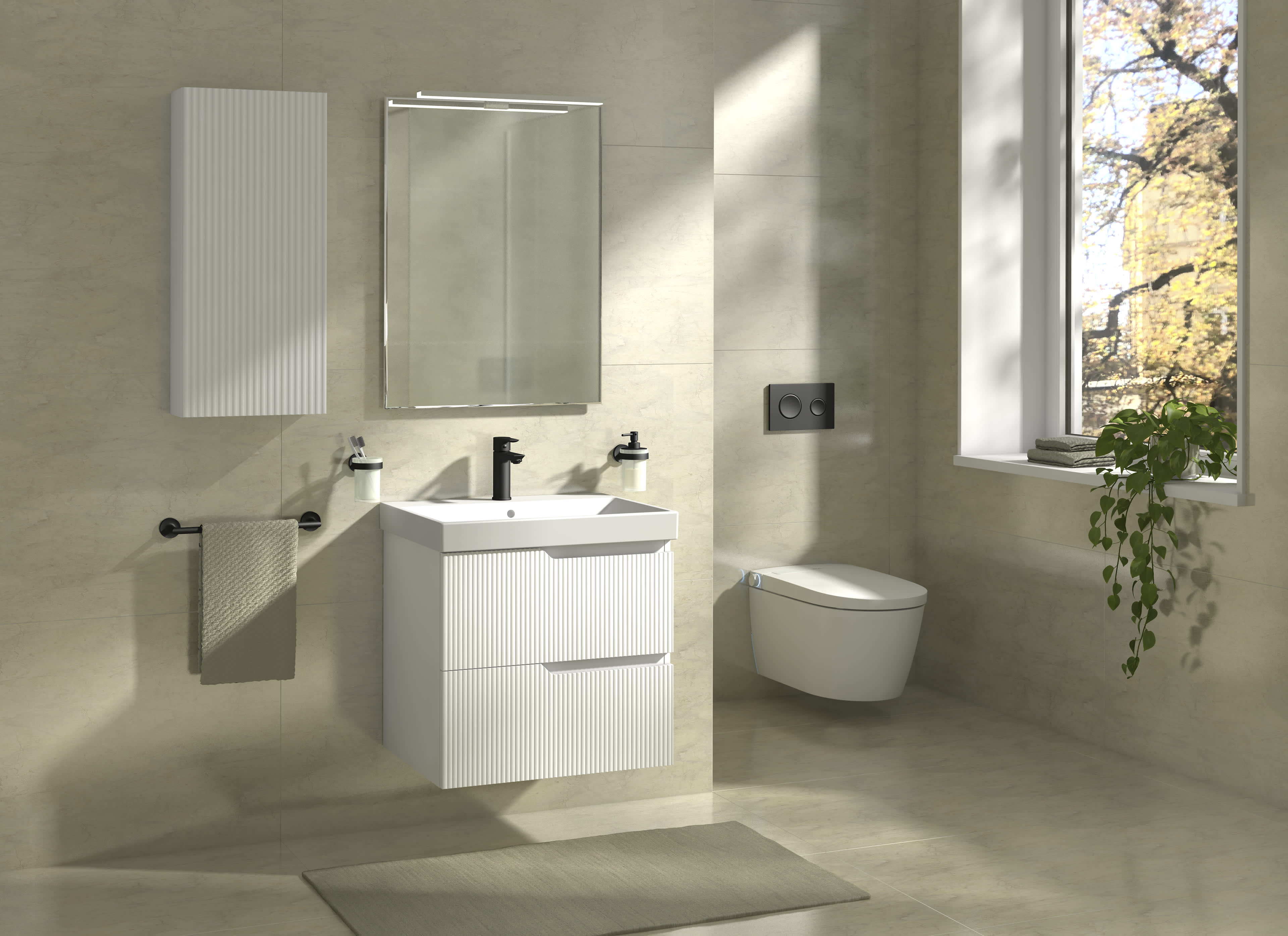 Cubito Style WC és bidé kollekciók Jika